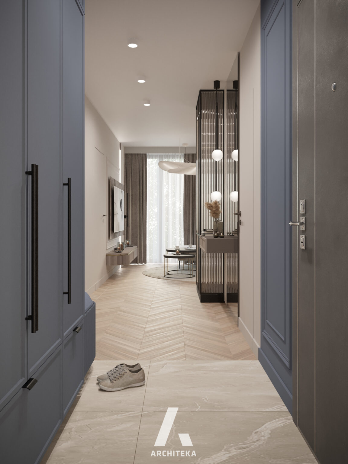 Projekt wnętrza Warszawa | Modern Classic - Architeka projektowanie ...