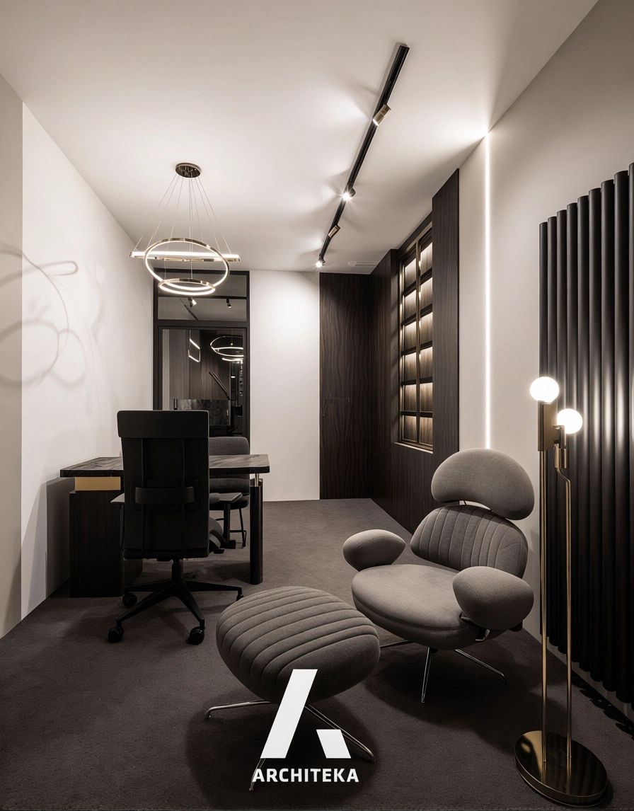 Projekt kancelarii prawnej | Modern Executive - gabinet premium 4