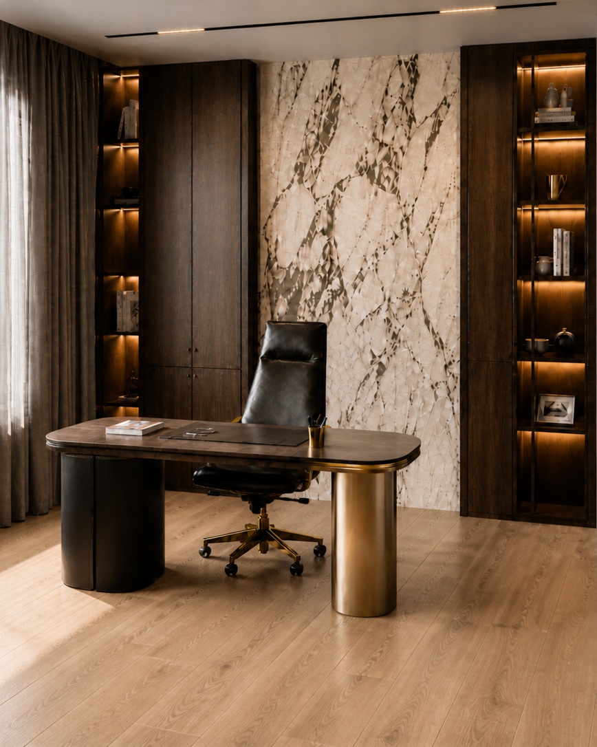 Projekt kancelarii prawnej | Modern Executive - gabinet reprezentacyjny 15