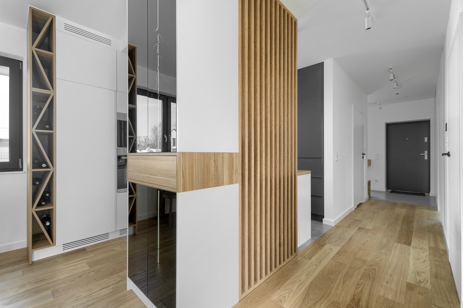 Projektowanie wnętrz Grzepnica — rezydencja, realizacja Architeka 9